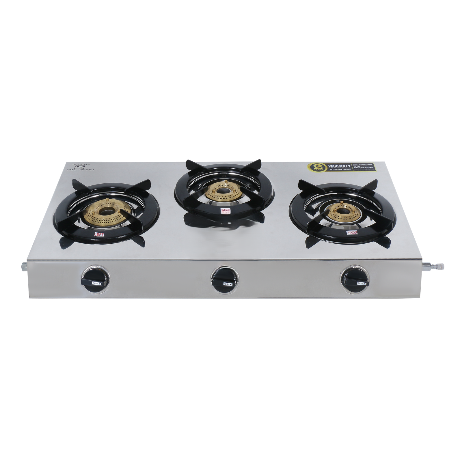 Premium 3 Burner Gas Stove